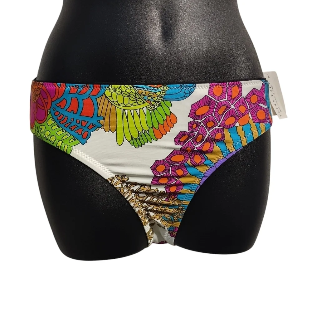 Trina Turk Women's Multicolor Swimsuit Bikini Bottom Size 6 NWT